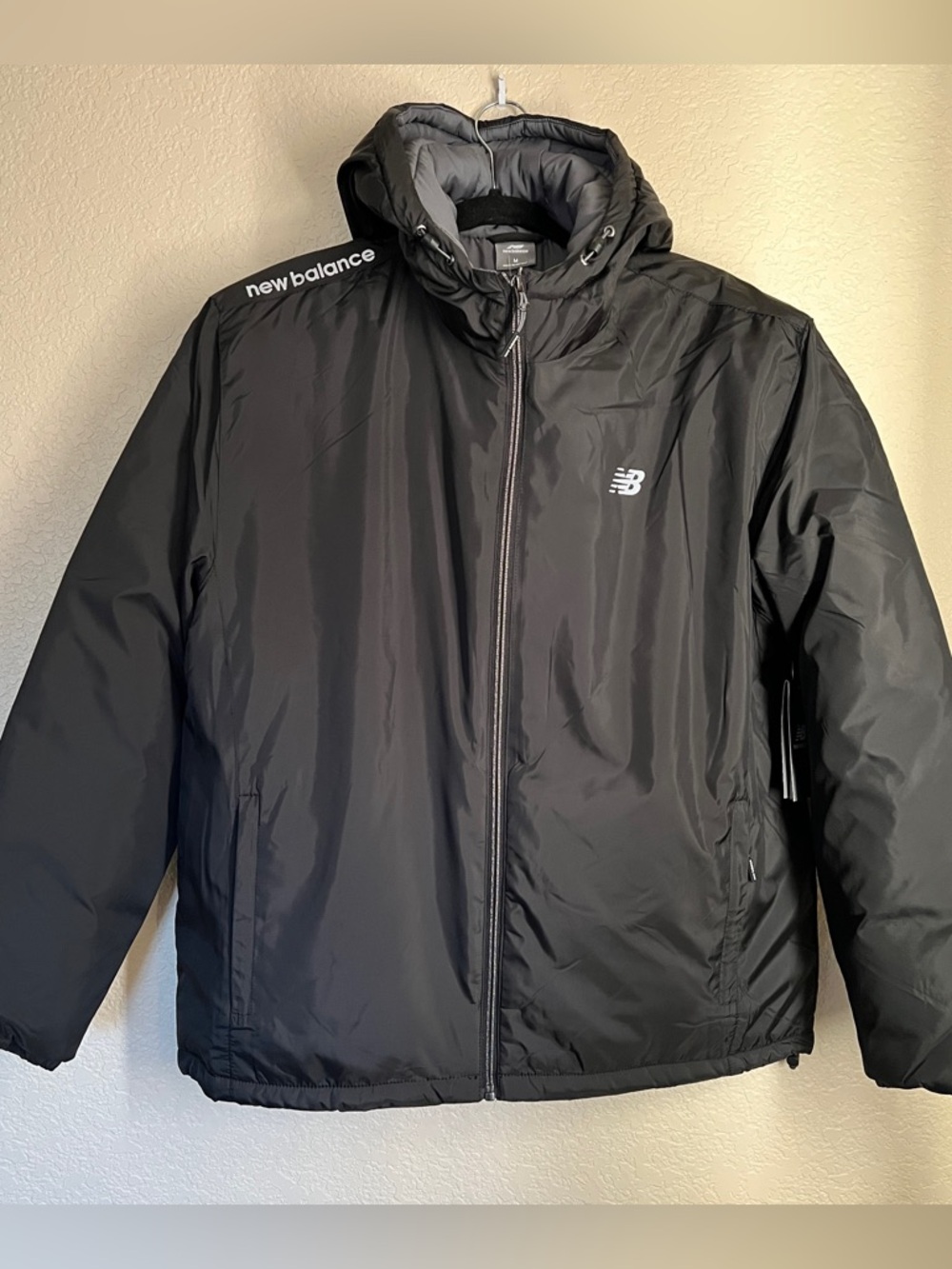 New Balance Hooded Puffer Tech Jacket